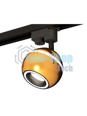Светильник Ambrella light XT1105005 PYG/SBK/FR золото желтое полированное/черный песок/белый матовый MR16 GU5.3 LED 3W 4200K