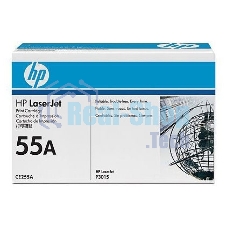 Картридж лазерный HP CE255A черный LJ P3015 (6000 стр.)
