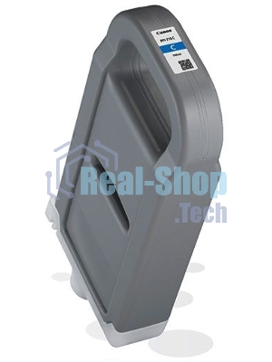 Картридж струйный Canon PFI-710 C 2355C001 голубой (700 мл) для Canon TX-2000/TX-3000/TX-4000