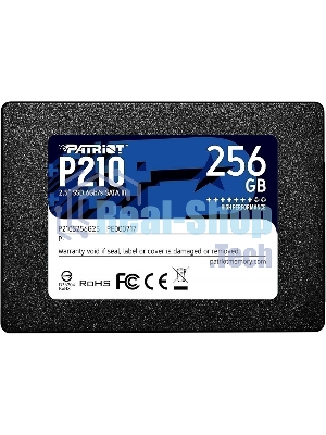 Накопитель SSD Patriot P210, 256Gb, SATA III, 2.5