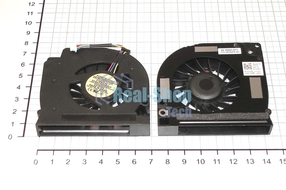 Вентилятор (кулер) для ноутбука Dell Latitude E5400, E5500