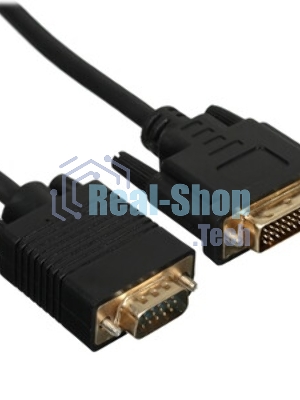 Кабель-переходник DVI (24+5)----> VGA_M/M 1,8м Telecom (TA680F-1.8M) Кабель-переходник DVI (24+5)----> VGA_M/M 1,8м Telecom (TA680F-1.8M)