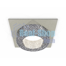 Комплект встраиваемого светильника Ambrella light XC7633020 SGR/CL серый песок/прозрачный MR16 GU5.3 (C7633, N7191)