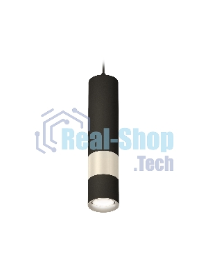 Светильник Ambrella Light XP7402090 SBK/PSL черный песок/серебро полированное MR16 GU5.3