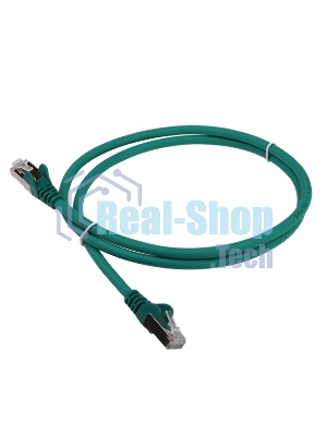 Патч-корд LANMASTER LSZH FTP кат.6, 3.0 м, зеленый