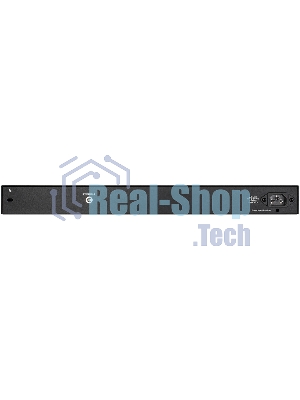 Коммутатор D-Link DGS-1210-28MP/FL1A, L2 Managed Switch with 24 10/100/1000Base-T ports and 4 100/1000Base-T/SFP combo-ports (24 PoE ports 802.3af/802.3at (30 W), PoE Budget 370 W).8K Mac address, 802.3x Flow C