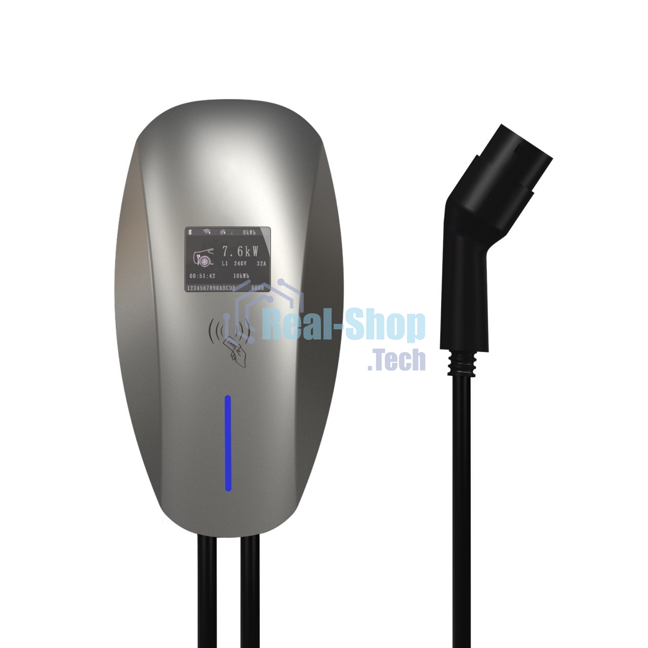 Зарядная станция S'OK 11kW WIFI APP OCPP1.6J RFID Type2 (SHM10316TP211KW-5)