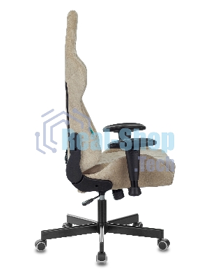 Кресло Бюрократ VIKING KNIGHT LT21 FABRIC песочный, ткань, 120 кг, механизм качания