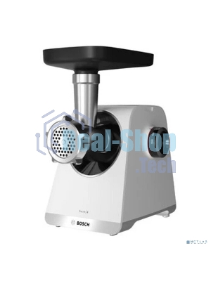 Мясорубка электрическая Bosch MFWS420W белый, 1900 Вт, 2.5 кг/мин, реверс, насадки - 3