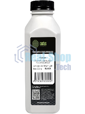 Тонер Cactus CS-TPA211-200 черный флакон 200гр. для принтера Pantum PC-211/TL-420/TL-5120/P2200/P2500/P2207