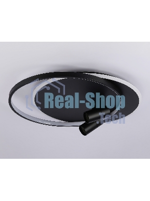 Светильник Ambrella light FL51393/1+2 BK черный 3000K-6400K 65W 560*480*120 (ПДУ РАДИО 2.4G)