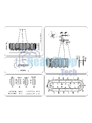 Светильник Ambrella light LH31205/12 SN/SM сатин никель/дымчатый E14*12 max 40W 1000*340*270