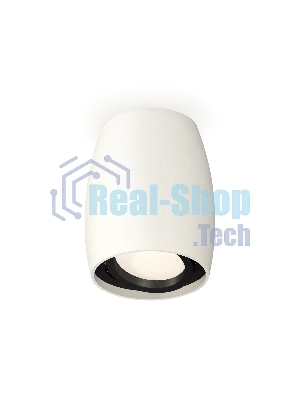 Светильник Ambrella Light XS1122002 SWH/PBK белый песок/черный полированный MR16 GU5.3 (C1122, N7002)