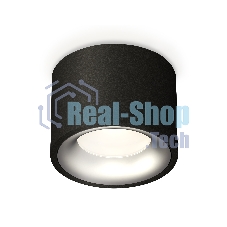 Светильник Ambrella Light XS7511023 SBK/MCH черный песок/хром матовый MR16 GU5.3 (C7511, N7013)
