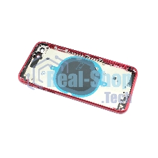 Задняя крышка (корпус) в сборе с рамкой для Apple iPhone 8 красный
