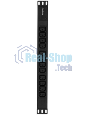 Блок розеток горизонтальный ExeGate ServerPro PDU-19H007 Al-12C13-C20, 19