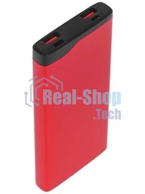 Портативный аккумулятор OLMIO QX-10, 10000mAh, 22.5W, QuickCharge3.0/PowerDelivery, LCD, графитовый