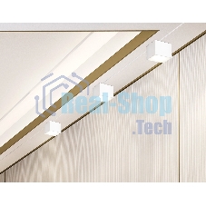 Светильник Ambrella light TN6530 WH белый IP44 GX53 100*100*80