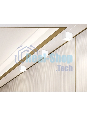 Светильник Ambrella light TN6530 WH белый IP44 GX53 100*100*80