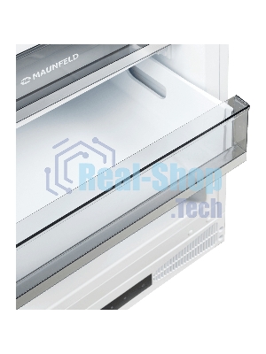 Морозильная камера встраиваемая Maunfeld MBFR88SWGR Inverter белый, 95 л, 3 ящика