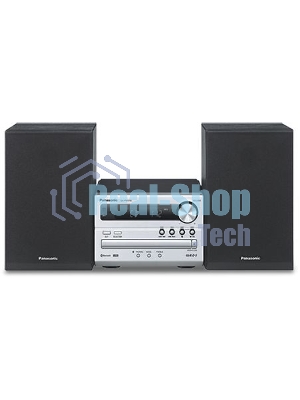 Микросистема Panasonic SC-PM250EE-S серебристый 20Вт/CD/CDRW/FM/USB/BT