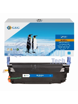 Картридж лазерный G&G GG-C9731A голубой (12 000 стр.) для HP CLJ 5500/5500n/5500dn/5500hdn/5500dtn/5550/5550n/5550dtn/5550hdn