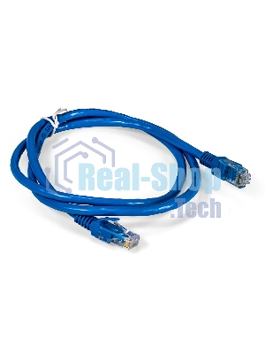 Патч-корд ExeGate UTP-RJ45-RJ45-C6-1M-BL, UTP, cat.6, 1м, синий