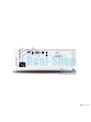 Проектор Exell EXD201W. Технология DLP, 3800 ANSI, WXGA (1280x800), 30 000:1. Проекционное отношение 1.54-1.72. Белый.