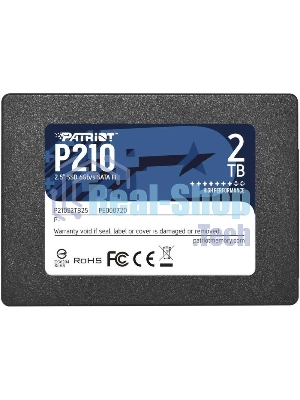 Накопитель SSD Patriot P210, 2Tb, SATA III, 2.5