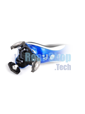 Электробритва Centek CT-2170 (синий) ротор 3D, влажное бритье, 3 плав.головки, 2-ные лезвия, до 50 мин раб