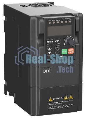Преобразователь частоты A150 380В 3ф 0.75кВт 3А встроенный торм. модуль ONI A150-33-075HT