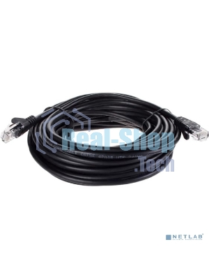 Патч-корд литой AOpen ANP511 10M BK UTP cat.5е 10м черный