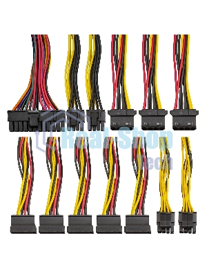 Блок питания 800W ExeGate 800NPXE (ATX, PPFC, SC, 12cm fan, 24pin, (4+4)pin, 2xPCI-E, 5xSATA, 3xIDE, черный, кабель 220V 1,8м с защитой от выдергивания)