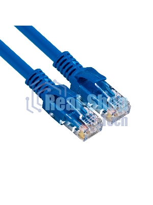 Патч-корд ExeGate UTP-RJ45-RJ45-C6-1M-BL, UTP, cat.6, 1м, синий