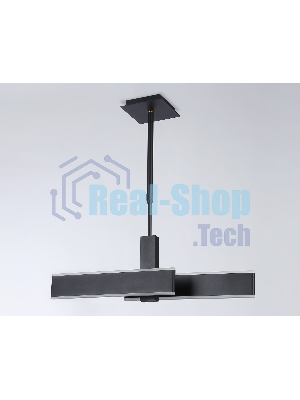Светильник Ambrella light FA6667 BK черный 42W 3000K-6400K 640*30*900 (Без ПДУ)