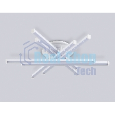 Потолочный светодиодный светильник Ambrella light FL6271 WH белый 98W 3000K-6400K 700*615*135 (ПДУ ИК)