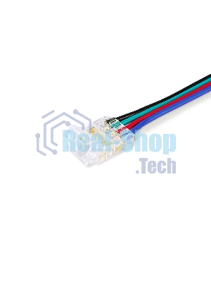 GS7921 Соединитель гибкий двухсторонний COB RGB 12/24V для лент 10mm (4 конт.) (5шт)