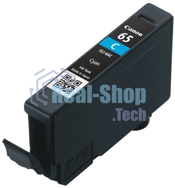 Картридж струйный Canon CLI-65 C голубой 12,6 мл
