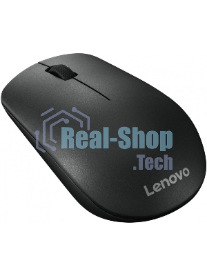 Мышь беспроводная Lenovo 400 черный, 1200 dpi, радиоканал, USB, кнопки - 3