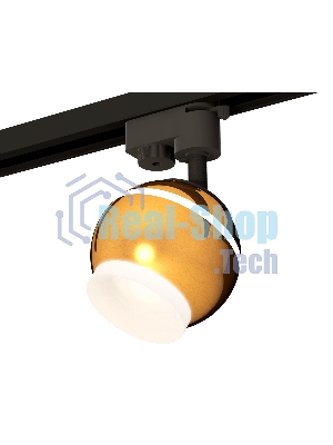 Светильник Ambrella light XT1105007 PYG/SBK/FR золото желтое полированное/черный песок/белый матовый MR16 GU5.3 LED 3W 4200K