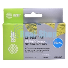 Картридж струйный Cactus CS-T6M11AE №903XL желтый (10 мл) для HP OJP 6950/6960/6970