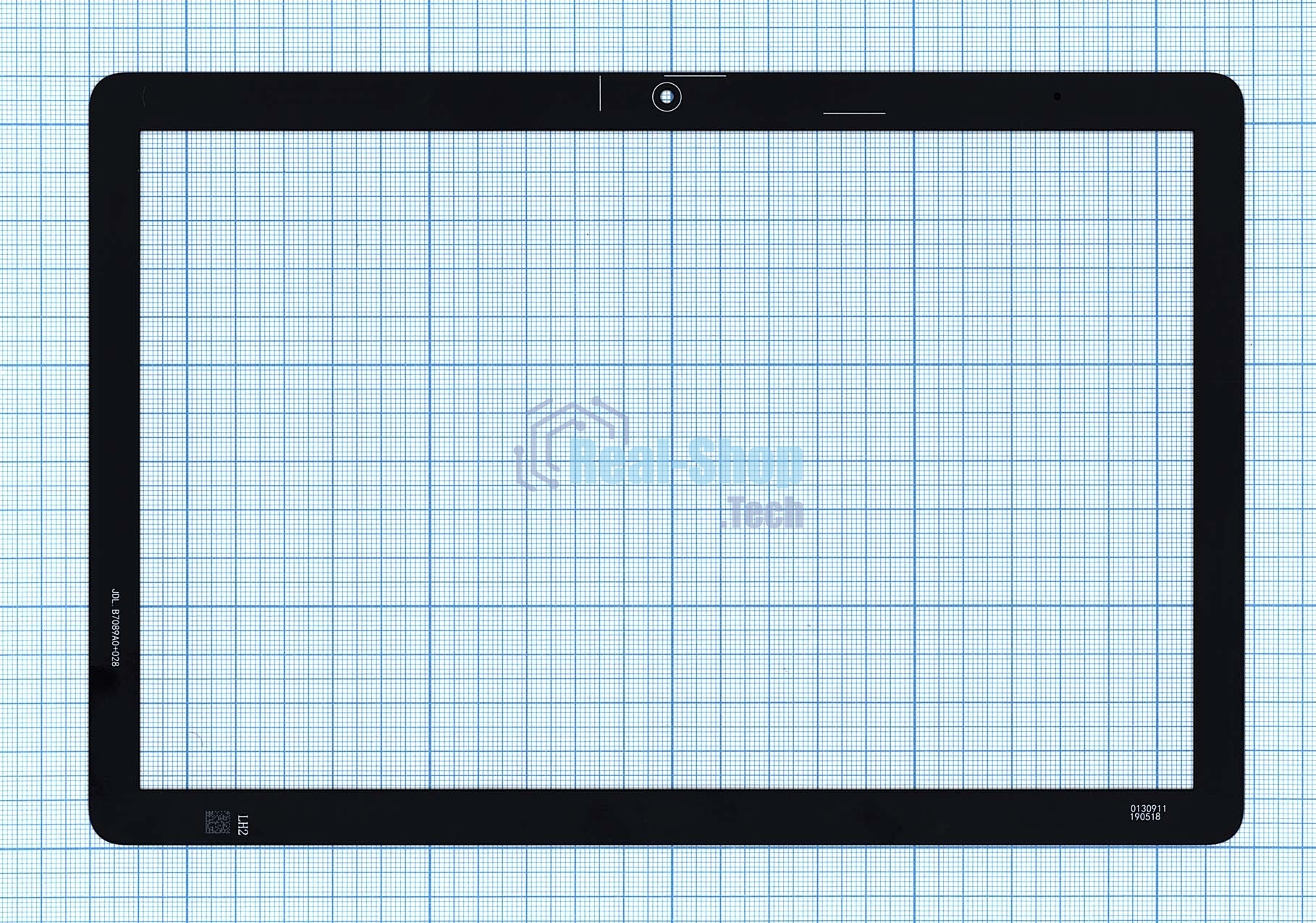 Стекло для Huawei MediaPad T5 10.0 черное