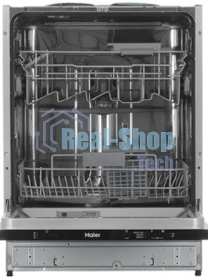 Посудомоечная машина встраиваемая Haier HDWE14-592RU 2050Вт узкая серебристый