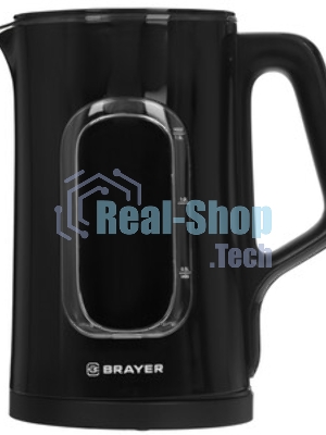 Чайник BRAYER BR6101 1500Вт, 1.5л, черный