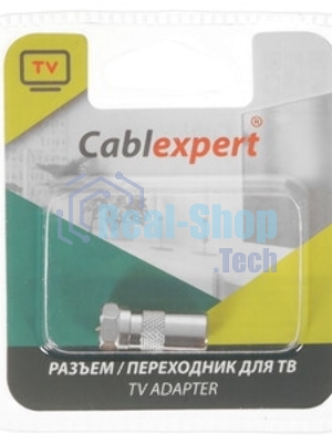 Переходник Cablexpert APL-TVMTVM-01, TV (папа)/TV (папа), блистер