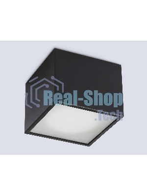 Светильник Ambrella light TN6532 BK черный IP44 GX53 100*100*80