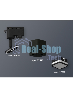 Светильник Ambrella light XT7813021 SBK/FR черный песок/белый матовый MR16 GU5.3 (A2521, C7813, N7751)