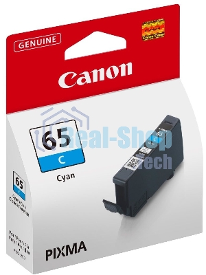 Картридж струйный Canon CLI-65 C голубой 12,6 мл