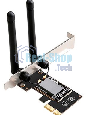 Сетевой адаптер Wi-Fi D-Link DWA-548 DWA-548/10/C1A N300 PCI Express (ант.внеш.несъем.) 2ант.