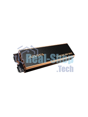 Накопитель SSD ADATA LEGEND 960 MAX, 1Tb, PCIe 4.0 x4, M.2 2280, NVMe, R/W 7400/6000, с радиатором